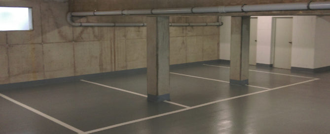 Tiefgarage Bodenbeschichtung Industriebodenbeschichtung Herford Bielefeld Osnabrück Paderborn Ostwestfalen-Lippe (OWL)