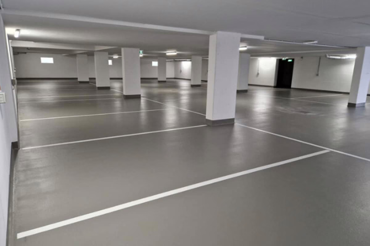 Tiefgaragenbeschichtung OS8 Industriebodenbeschichtung Gütersloh Industriebodenbeschichtung Gütersloh